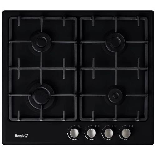 Варочная поверхность газовая Borgio 6721-17 (Black Enamelled)