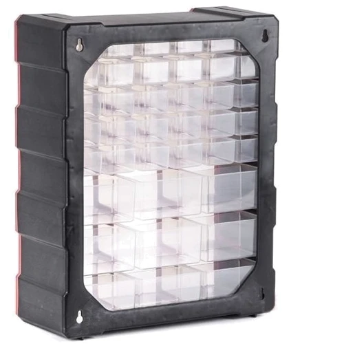 Організатор Intertool BX-4013 19 "475х380х160 мм, 39 осередків: Матеріал пластик