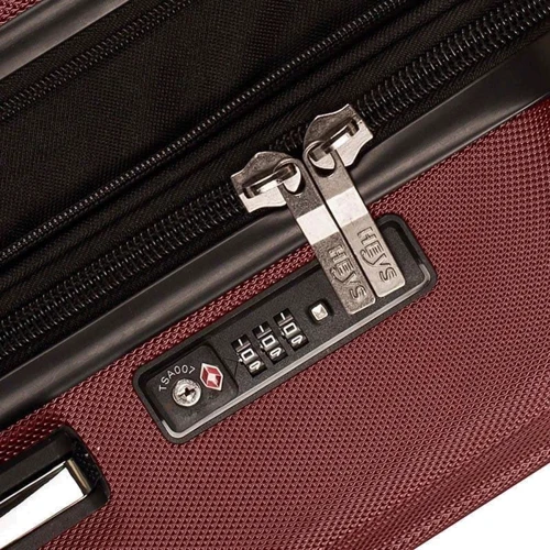 Валіза Heys SpinLite M Burgundy бордова (930198): Застібка Молния
