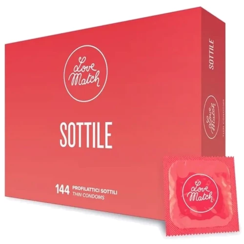 Ультратонкие презервативы Love Match - Sottile, №144