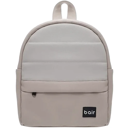 Коляска универсальная для двойни 2 в 1 Bair Kiwi DUO ECO BKD-32/33 бежевый / капучино (681042) фото 9
