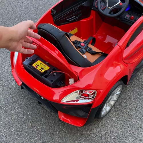 Електромобіль Kidsauto Tesla Style червоний: Максимальна швидкість, км/год 6
