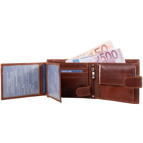 Чоловіче портмоне Buffalo Wild коричневе (DNKN992L-VTU-brown): Країна виробник Польща