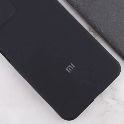 Чехол для телефонов Lakshmi Silicone Case with Logo Full Camera Black for Xiaomi Redmi Note 14 5G