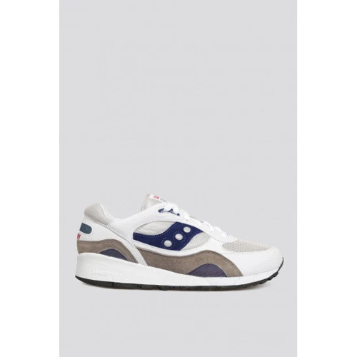 Кроссовки Saucony Shadow 6000 (70441-1s) 45.5 (12) белые натуральная замша всесезон