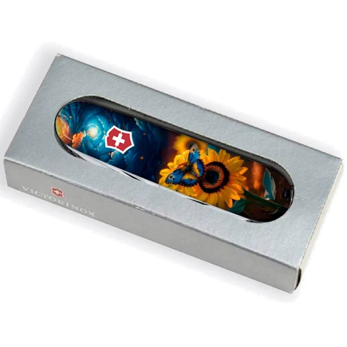 Мультитул Victorinox HUNTSMAN UKRAINE Зірковий метелик (Vx13713.3_T3240pw) фото 5