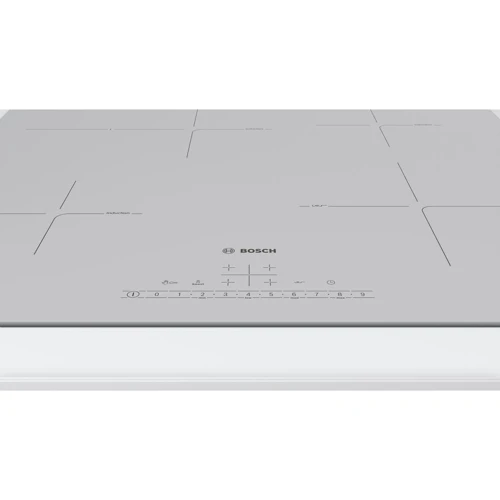 Варочная поверхность электрическая Bosch PUF612FC5E: Расположение панели спереди