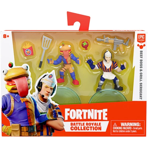 Набор игровых фигурок Fortnite – Бургермен и Оператор кассы Джоунси: Серия Fortnite