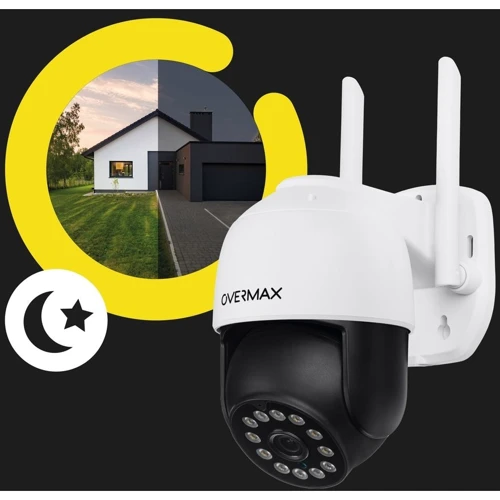 IP-камера видеонаблюдения Overmax Camspot 4.95 2.5K WiFi 4x ZOOM фото 9