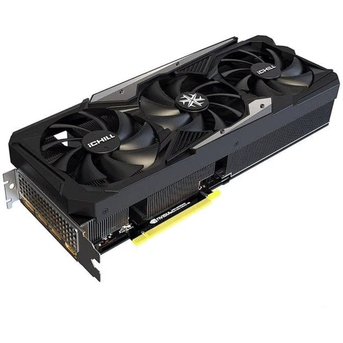 Видеокарта INNO3D GeForce RTX 4070 Ti ICHILL X3 (C407T3-126XX-186148H): Объем памяти, Гб 12