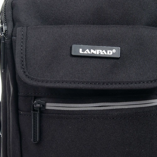 Мужская сумка планшет Lanpad черная (33068): Пол Мужской