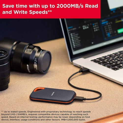 SanDisk Extreme PRO V2 2 TB (SDSSDE81-2T00-G25): Форм-фактор Portable