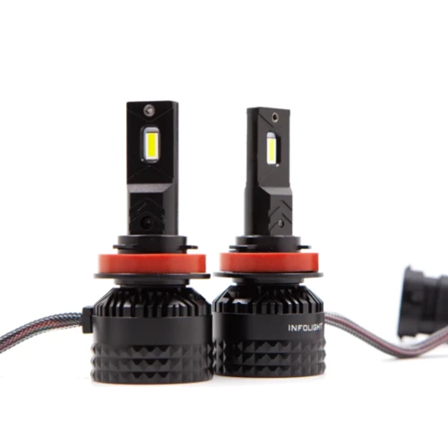 Комплект світлодіодних ламп Infolight S2 H11 60W: Головне світло Дальний свет, Ближний свет