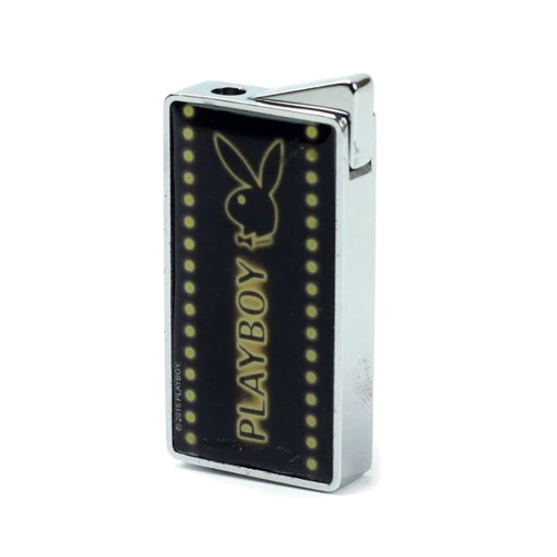 Зажигалка с подсветкой Champ Playboy черная (40401864-1)