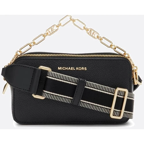 Женская сумка кросс боди Michael Kors Jet Set черная (32S3GJ6C1L001): Пол Женский