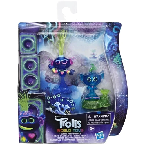 Набор игровой Hasbro Тролли 2 фигурки в упаковке TECHNO REEF BOBBLE (E7955_E8419): Тип Персонаж мультфильма, фильма