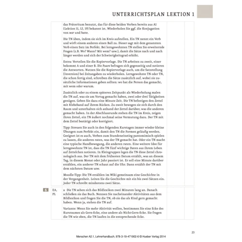 Menschen A2.1: Lehrerhandbuch: Количество страниц 172