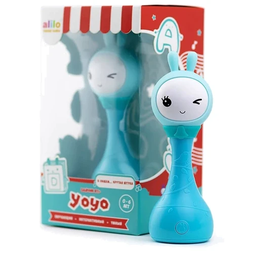Умный зайка Alilo R1 YoYo голубой фото 5