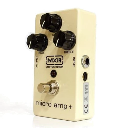 Педаль гитарных эффектов Педаль эффектов DUNLOP M233 MXR MICRO AMP+ STANDARD: Принцип действия Аналоговый