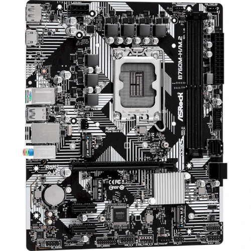 ASRock B760M-H/M.2: Разъемы на плате USB 3.2 Gen 1, USB 2.0