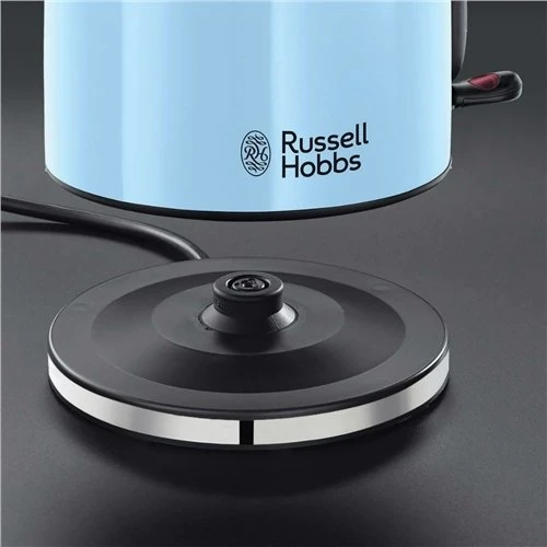 Електрочайник Russell Hobbs 20417-70 Colours Plus Heavenly Blue: Тип нагрівального елементу дисковий (прихований)