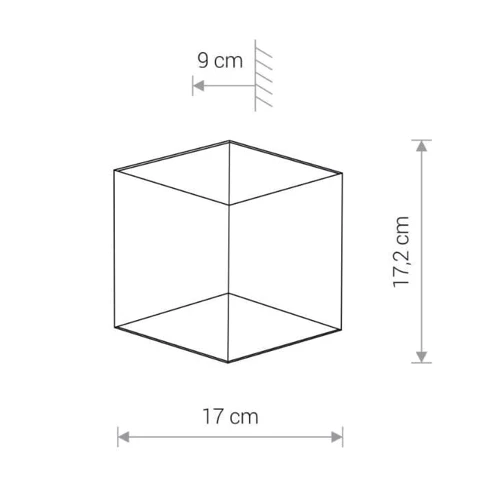 Світильник вуличний Nowodvorski 8142 Triangles LED 2x5W 3000K 700Lm IP54 фото 2