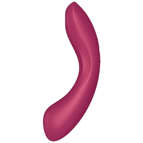 Вакуумный стимулятор с вибрацией Satisfyer Curvy Trinity 1 Red