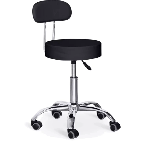 Стул для мастера Hommex Elise Plus Black (H-125 Black)