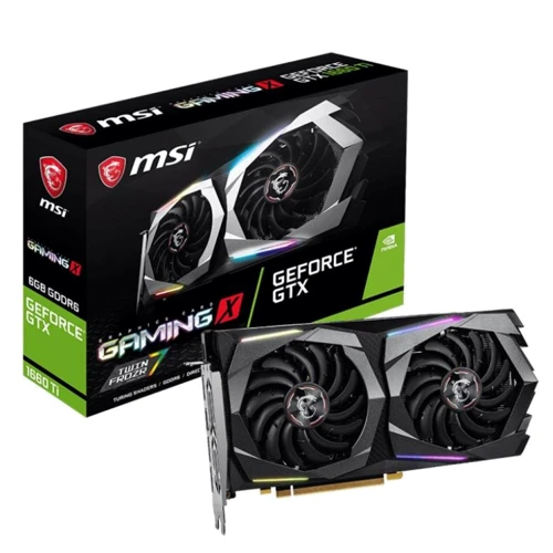Видеокарта MSI GeForce GTX1660 6144Mb GAMING (GTX 1660 GAMING 6G)