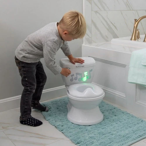 Горшок детский My Size Potty музыкальный с подсветкой: Цвет белый