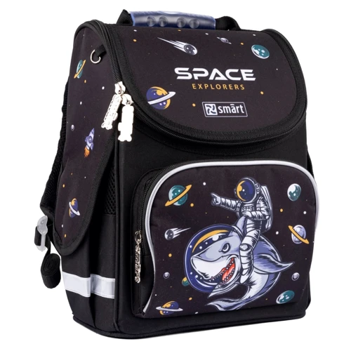 Шкільний рюкзак каркасний Smart PG-11 Space Explorers (559005)