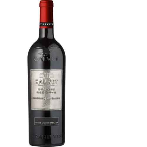 Вино Calvet Grande Reserve Metal Bordeaux Superieur AOC 2020 красное сухое 1.5 л (3500610089008)