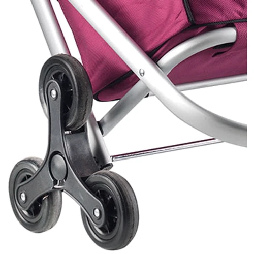 Сумка-тележка ShoppingCruiser Stairs Climber 40 Fuchsia: Объем 40 л