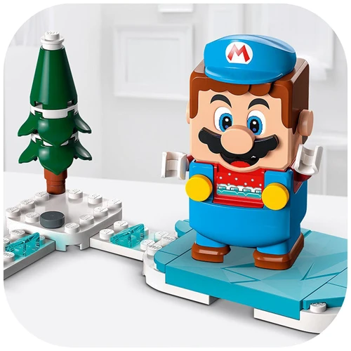 LEGO Super Mario Костюм Ледяного Марио и Морозный мир (71415): Количество деталей, шт. 105