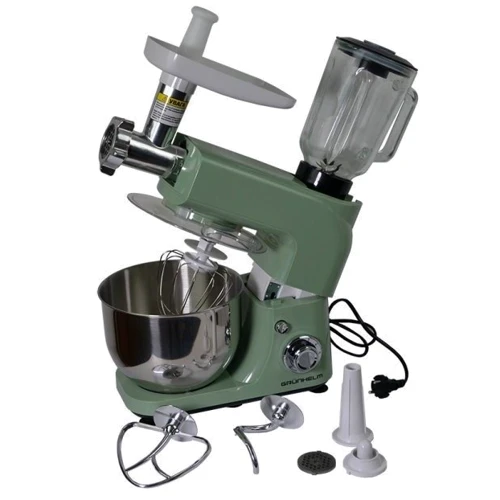 Кухонный комбайн Grunhelm GKM0023M: Объем чаши 5 л