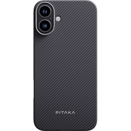 Чехол для iPhone Pitaka Black/Grey Ultra-Slim Case Black/Grey (KI1601MA) for iPhone 16 Plus фото 5