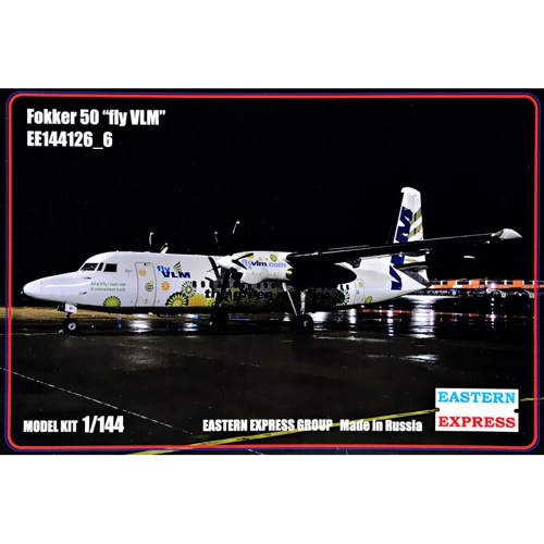 Пассажирский самолет Eastern Express Fokker 50 fly VLM