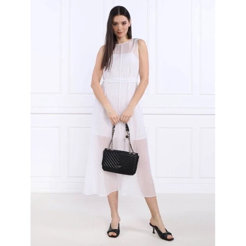 Женская сумка через плечо GUESS KEILLAH CONVERTIBLE XBODY FLAP черная (HWQG8690210-BLA): Материал Искусственная кожа