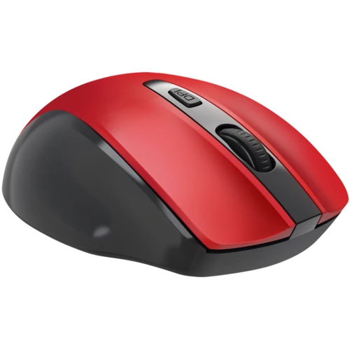 Мышь Defender Prime MB-053 Silent Wireless Red (52052): Интерфейс подключения Wireless, USB
