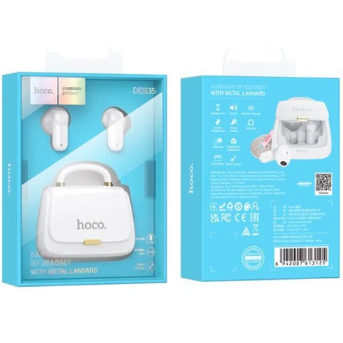 Наушники Hoco DES35 White: Дополнительно Совместимость с Apple, Совместимость с Android