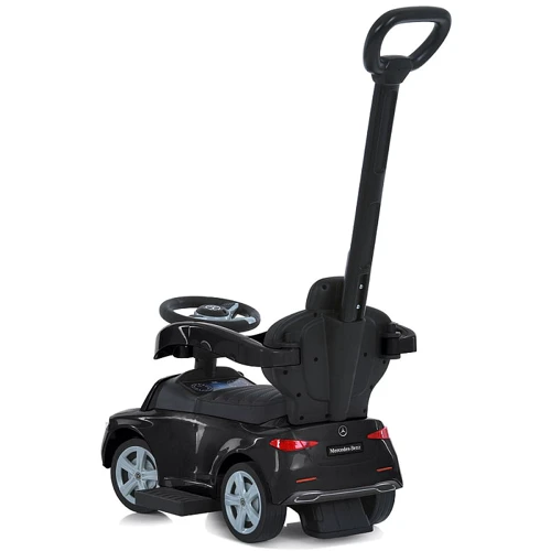 Каталка-толокар 2в1 Bambi Mercedes черный (668L-2)