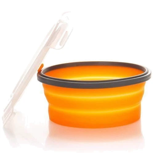 Контейнер складной Tramp с крышкой-защелкой (550ml) Orange (TRC-088-orange): Производитель Tramp