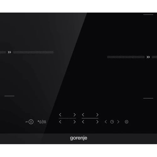 Варильна поверхня електрична Gorenje IT643BCSC: Розташування панелі спереду