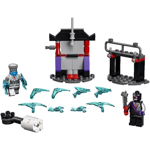 LEGO NINJAGO Грандіозний бій: Зейн проти Ніндроіда (71731): Кількість деталей, шт. 57