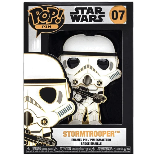 Пин Funko Pop серии Звездные войны – Штурмовик с оружием (STPP0007): Тип Значки