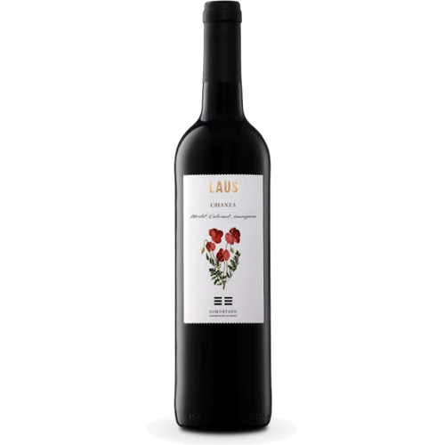 Вино Laus Crianza Merlot Cabernet красное сухое 14 % 0.75 л (VTS3156250)