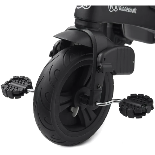 Триколісний велосипед Kinderkraft Easytwist Midnight Green (KKRETWIGRE0000): Діаметр коліс, дюймів 10