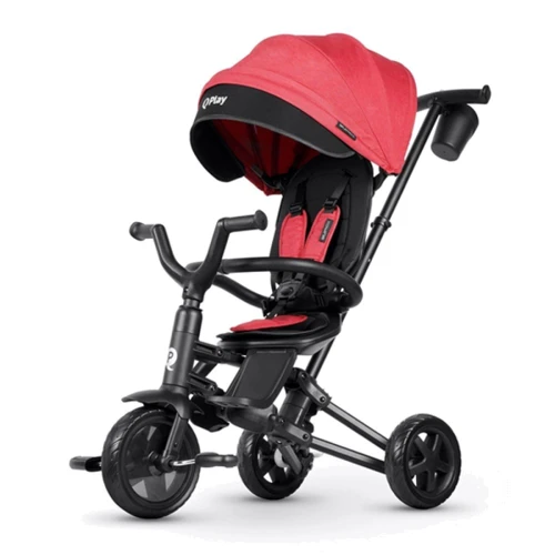 Велосипед QPLAY складаний триколісний дитячий Nova Nіello Red (S700-12Nova+EvaRed)