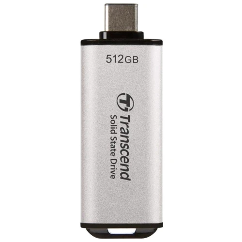 Transcend ESD300 512 GB Silver (TS512GESD300S): Тип накопителя портативный
