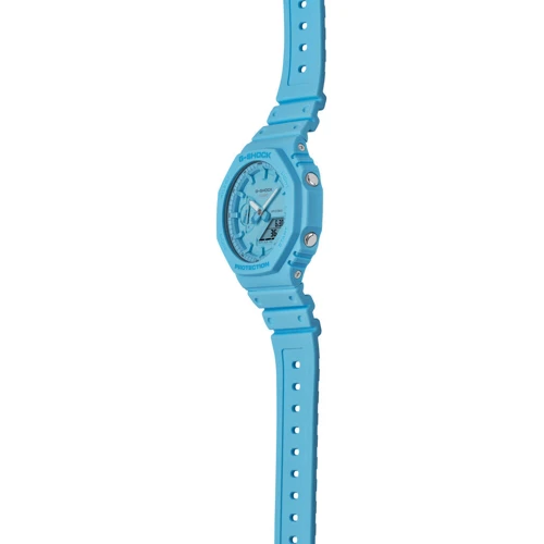 Наручний годинник Casio G-SHOCK Classic GA-2100-2A2ER: Тип циферблата Комбинированный (аналого-цифровой)